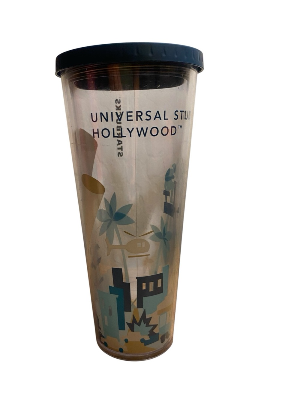 Starbucks 24 oz universal Studios Hollywood Tumbler
